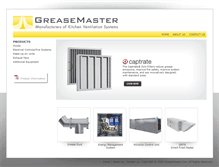 Tablet Screenshot of greasemaster.com